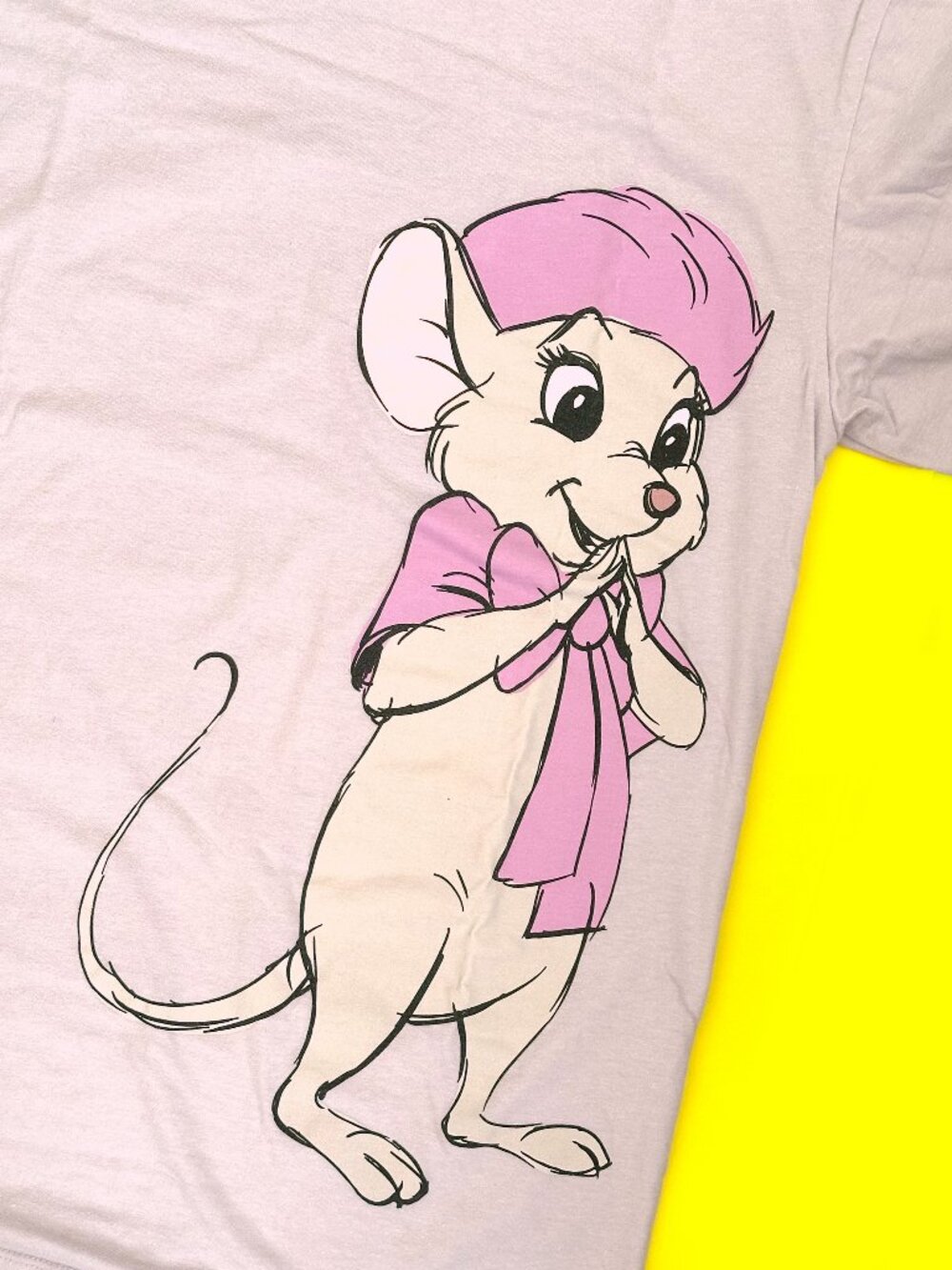 Disney The Rescuers Miss Bianca Couples T-Shirt (Only Bianca)